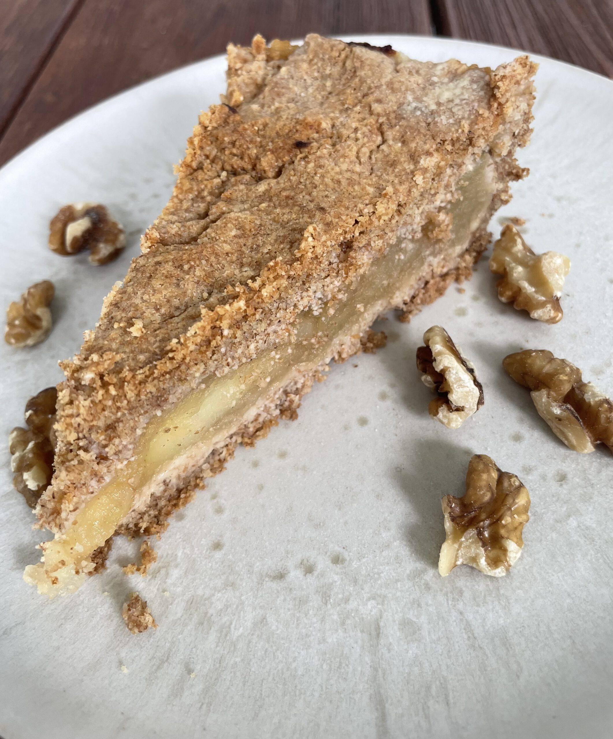Gedeckter Apfelkuchen (Rezept für Diabetiker)- vollwertig und blutzuckerfreundlich