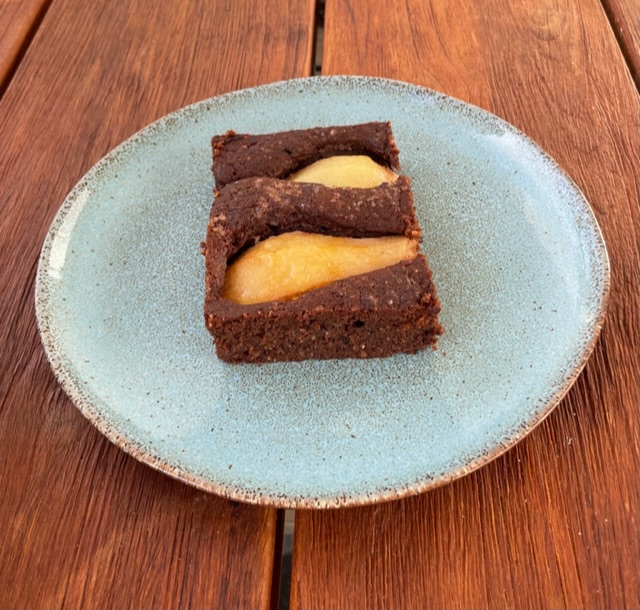 Schoko Birnen Kuchen